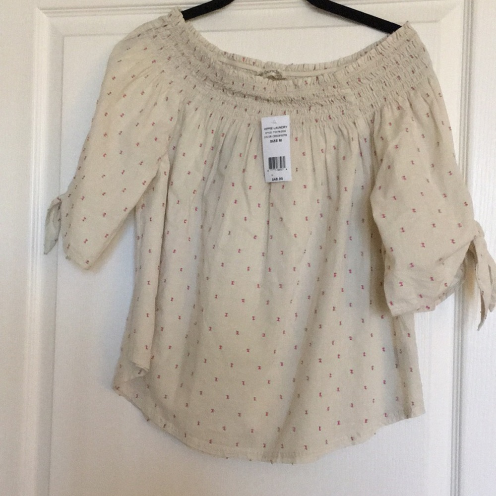 Off the shoulder cute top